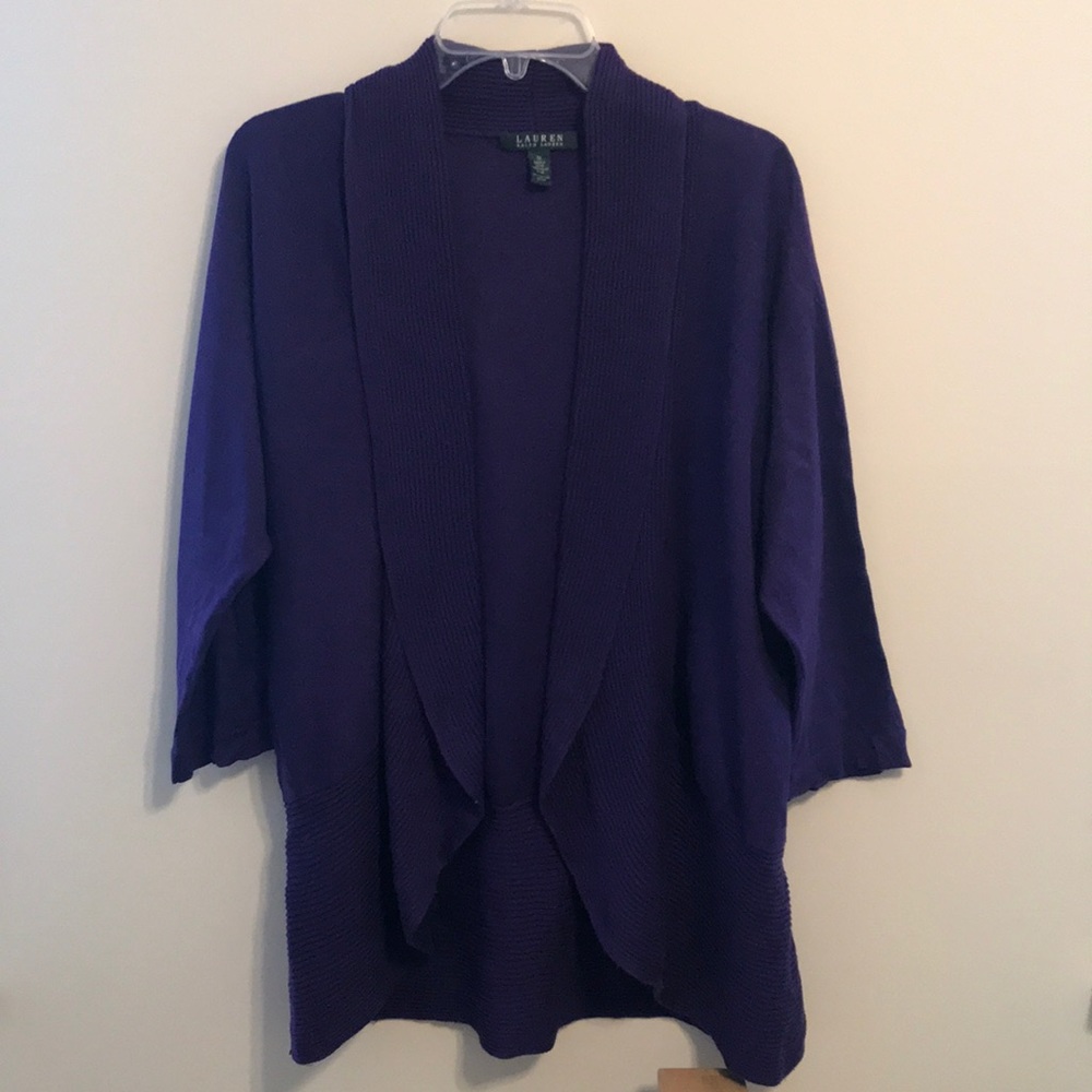 Lauren by Ralph Lauren purple sweater